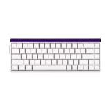 คีย์บอร์ดเกมมิ่ง AULA HERO 68 HE (WHITE) METEOR MNT SWITCH