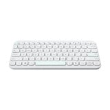 คีย์บอร์ดไร้สาย Asus Marshmallow KW100 Iridescent White