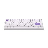 คีย์บอร์ดเกมมิ่ง AULA HERO 84 HE (WHITE/PURPLE) PLUTO MNT SWITCH