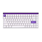 คีย์บอร์ดเกมมิ่ง AULA HERO 84 HE (WHITE/PURPLE) PLUTO MNT SWITCH