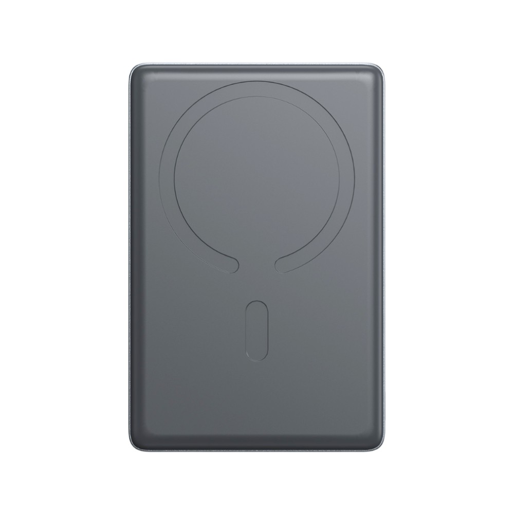 พาวเวอร์แบงค์ JOYROOM 10000mAh Ultra-Slim Metal Magnetic Wireless (JR-PBM08 Pro 20W) (CCC) Space Gray