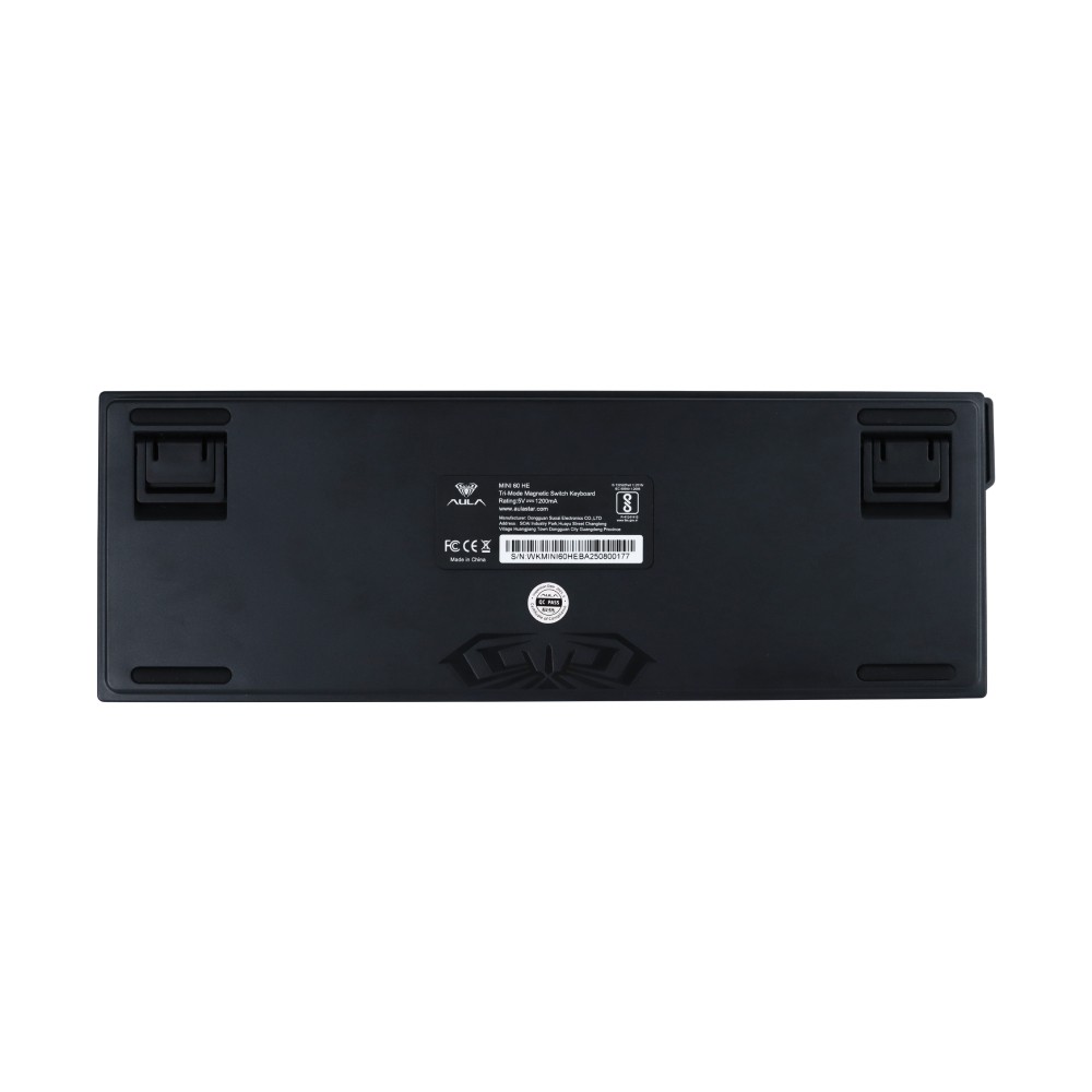 คีย์บอร์ดเกมมิ่ง AULA MINI 60 (BLACK) WIND MNT SWITCH
