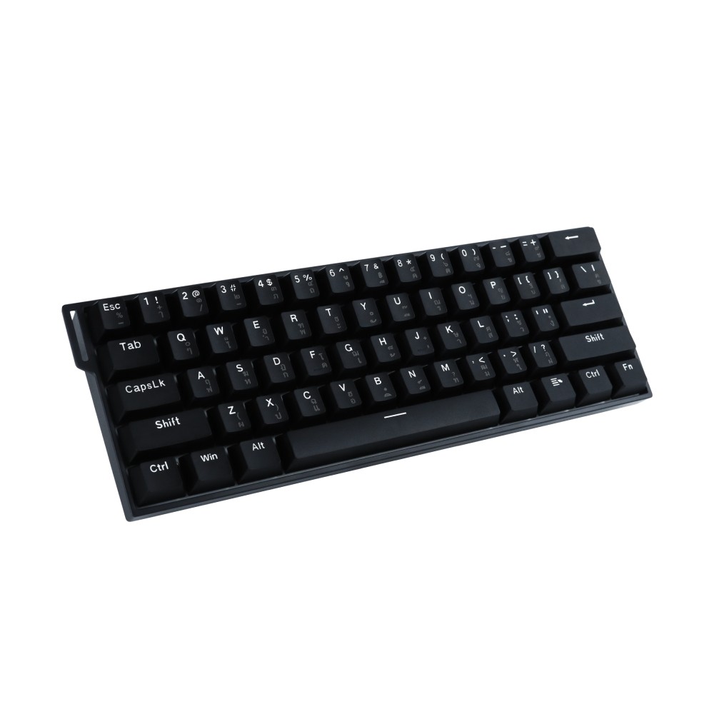 คีย์บอร์ดเกมมิ่ง AULA MINI 60 (BLACK) WIND MNT SWITCH
