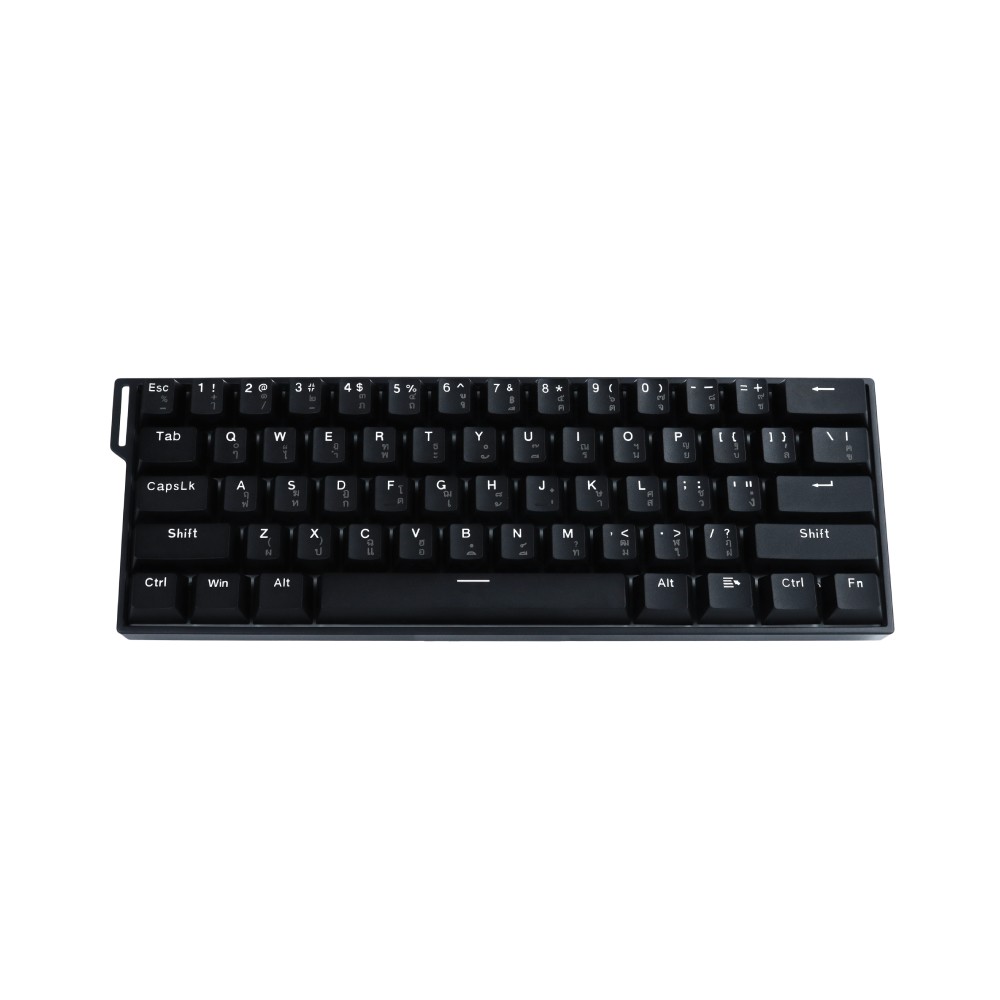 คีย์บอร์ดเกมมิ่ง AULA MINI 60 (BLACK) WIND MNT SWITCH