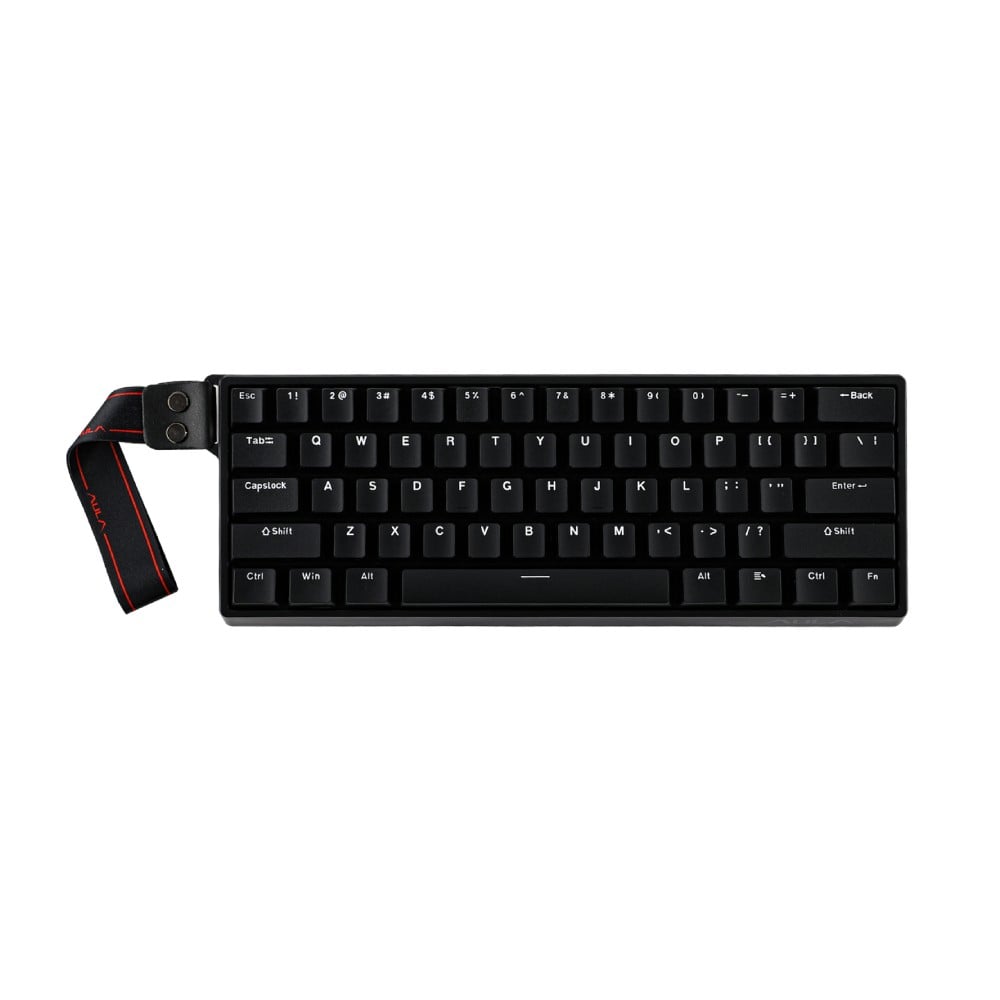 คีย์บอร์ดเกมมิ่ง AULA WIN60 (BLACK) GRAY MNT SWITCH