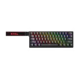 คีย์บอร์ดเกมมิ่ง AULA WIN60 (BLACK) GRAY MNT SWITCH