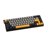 คีย์บอร์ดเกมมิ่ง AULA WIN68 (GRAY/YELLOW/BLACK) CHUN MNT SWITCH