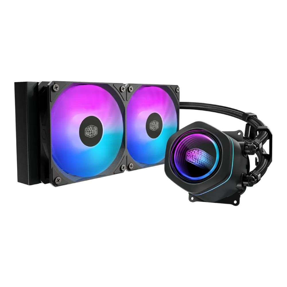 ชุดระบายความร้อนซีพียู COOLER MASTER MasterLiquid Core Nex 240 ARGB Black (MLX-D24M-A18PA-R1)