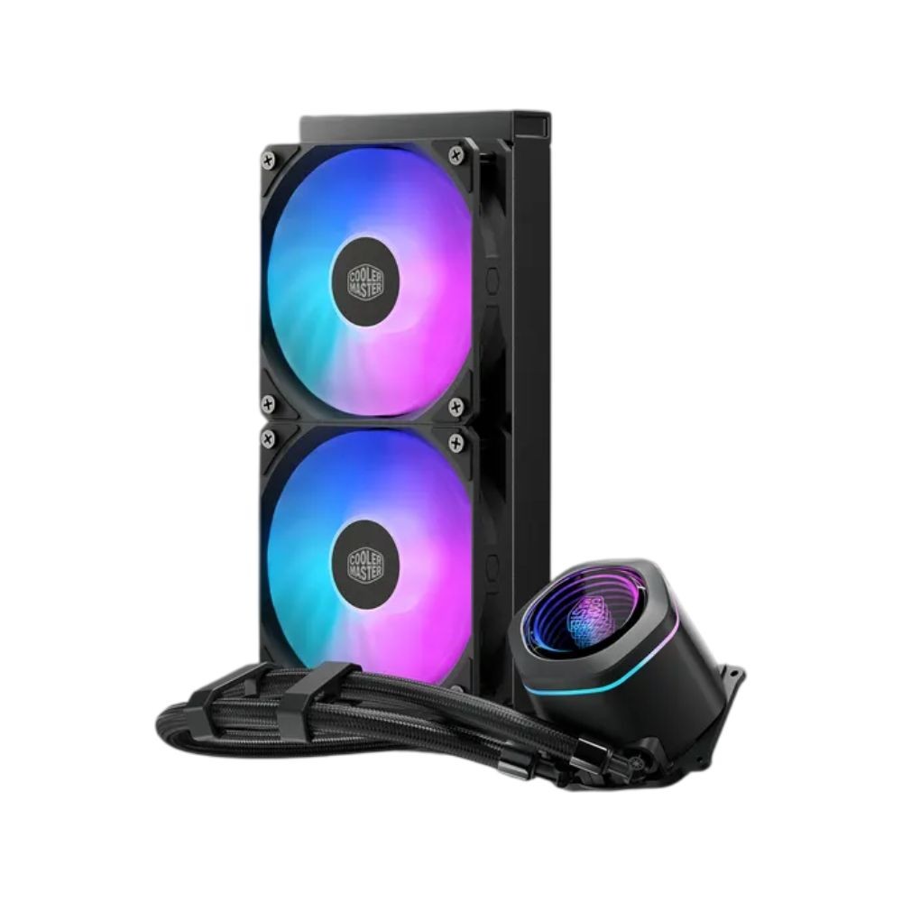 ชุดระบายความร้อนซีพียู COOLER MASTER MasterLiquid Core Nex 240 ARGB Black (MLX-D24M-A18PA-R1)