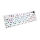 คีย์บอร์ดเกมมิ่ง AULA S98 (WHITE) RED SWITCH 3IN1 GASKET RGB