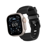 JTLEGEND สาย Apple Watch Strap Series 6,7,8,9,10,11,Ultra (42/44/45/49 mm) Terra Midnight Black