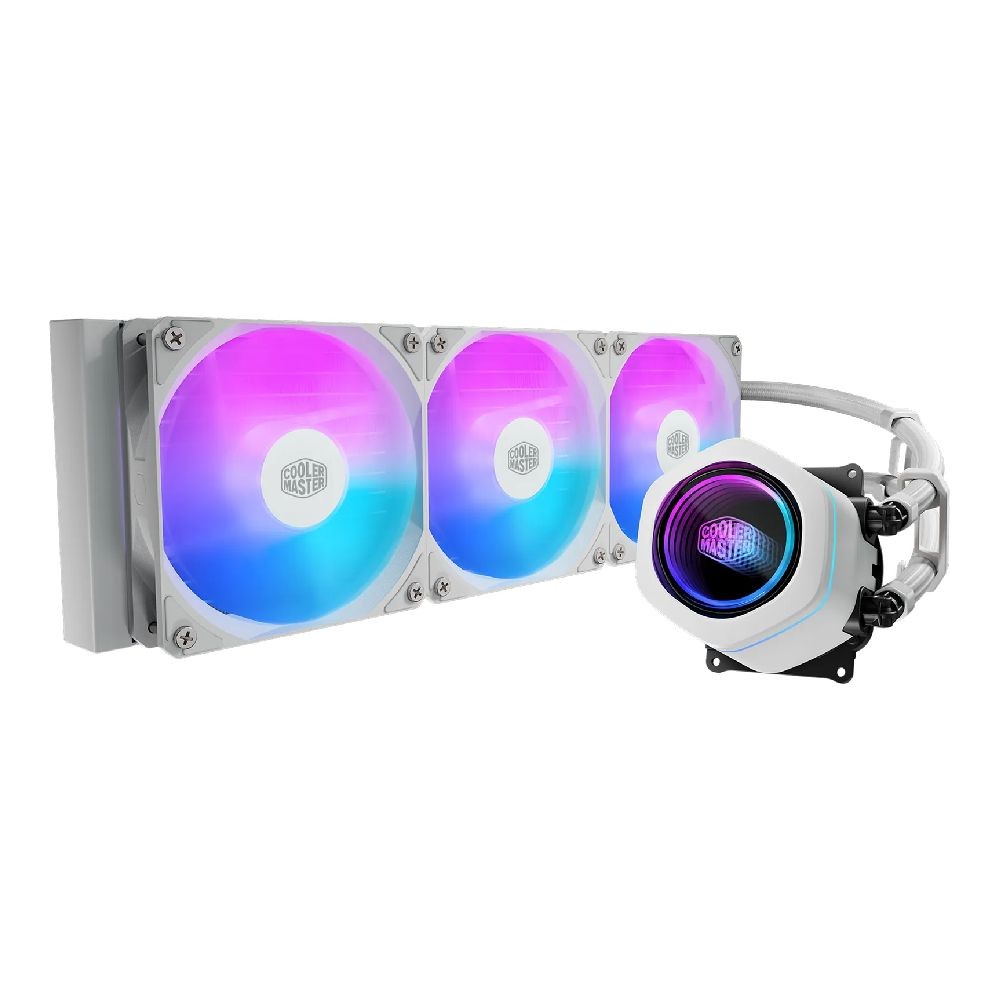 ชุดระบายความร้อนซีพียู COOLER MASTER MasterLiquid Core Nex 360 ARGB White (MLX-D36M-A18PA-RW)
