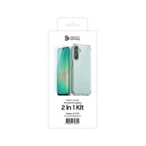 เคสพร้อมฟิล์ม Samsung Galaxy A37 Mobeen Clear 2in1 Kit Transparent