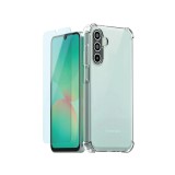 เคสพร้อมฟิล์ม Samsung Galaxy A57 Mobeen Clear 2in1 Kit Transparent