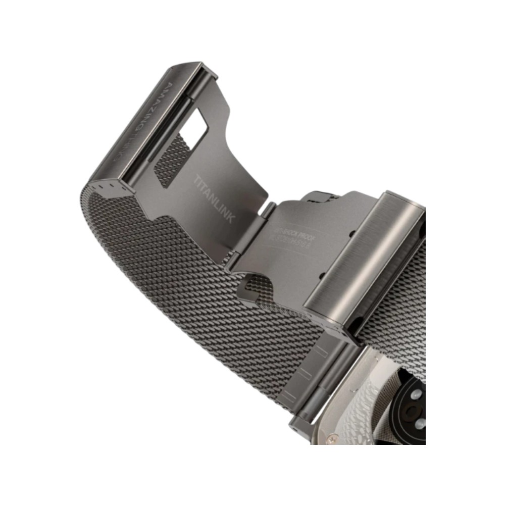 AMAZINGthing สาย Apple Watch Strap Series 6,7,8,9,10,11,Ultra (38/40/41/42/44/45/49 mm) Premium Metal Titanium