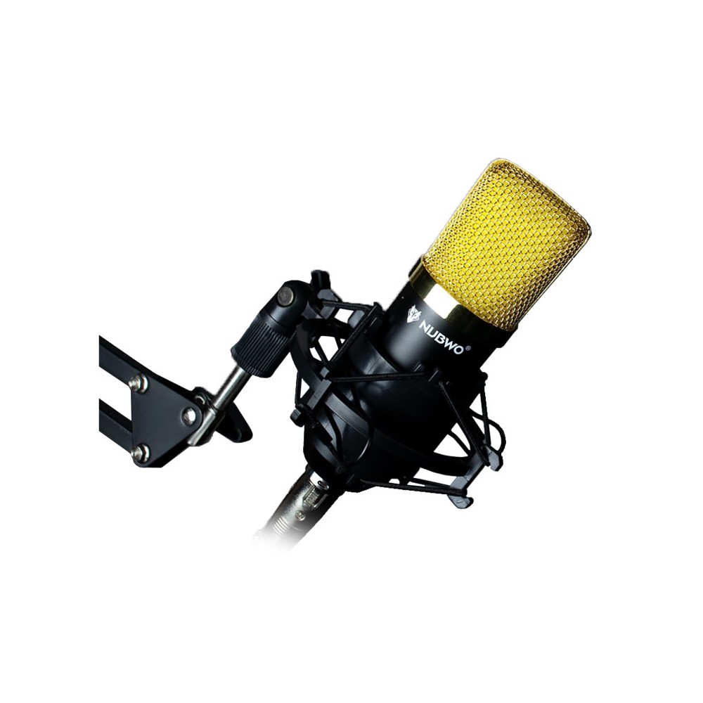Nubwo Streaming Microphone M-21 Gold/Black