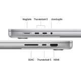 Apple MacBook Pro 16 : M5 Pro chip 18C CPU/20C GPU/48GB/1TB Silver - 2026 (Eng-Keyboard)