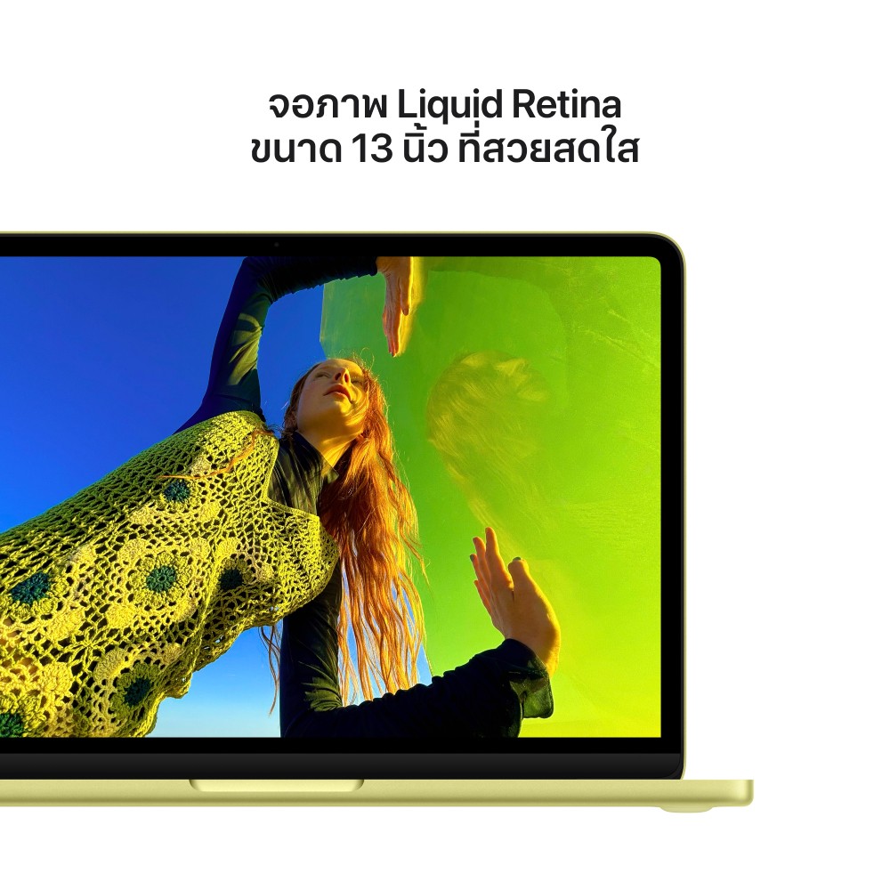 Apple MacBook Neo 13 : A18 Pro chip 6C CPU/5C GPU/8GB/512GB with Touch ID Citrus- 2026 (Eng-Keyboard)