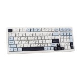 คีย์บอร์ดเกมมิ่ง AULA F99 V.3 White/Blue/Black Purple - Green Switch