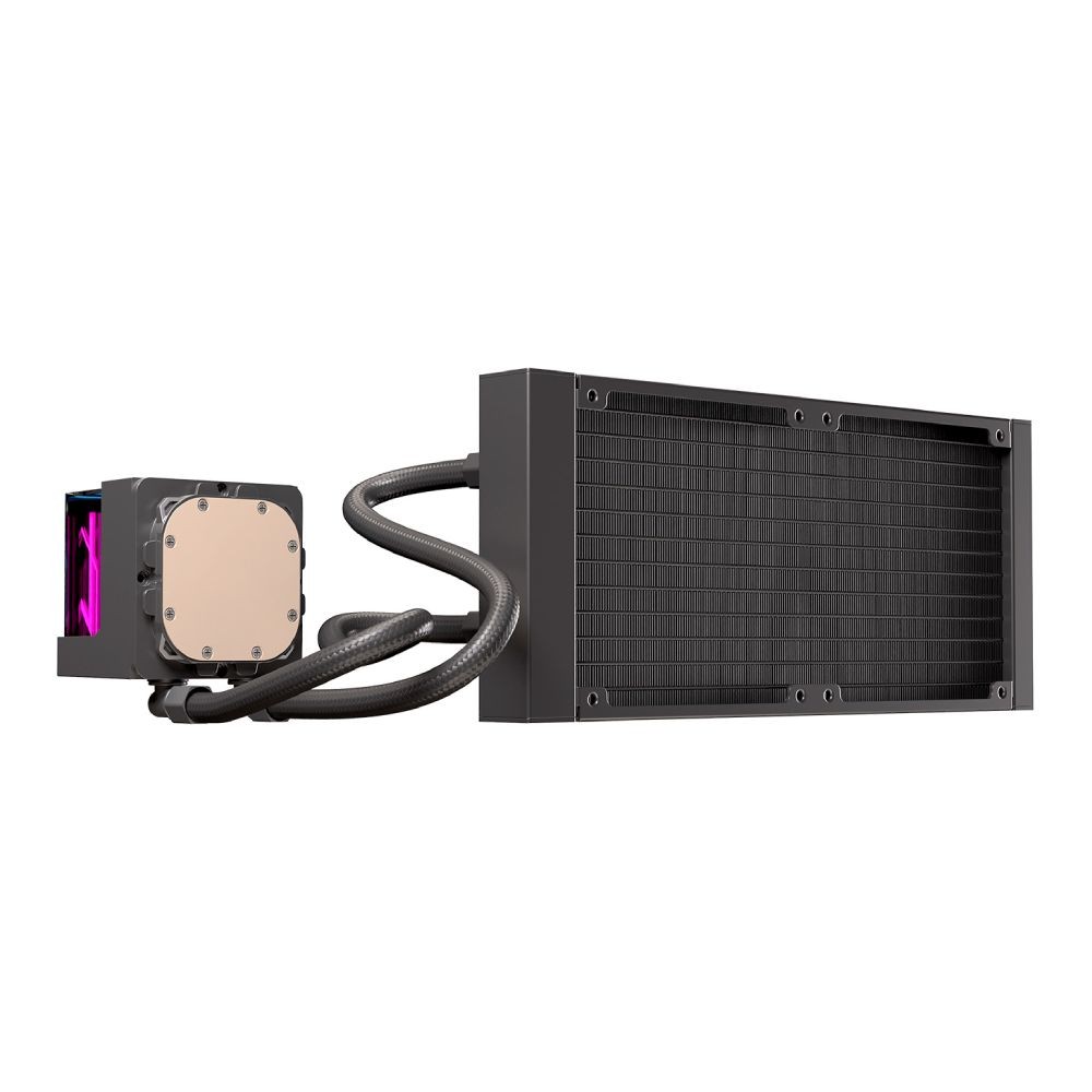 ชุดระบายความร้อนซีพียู EINAREX Vertex Lite 240 CPU Liquid Cooler Black (EXWC-VX-L240R-B)