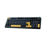 คีย์บอร์ดเกมมิ่ง AULA F99PRO (BLACK/DARKBLUE/ORANGE) SKYBLUE SWITCH