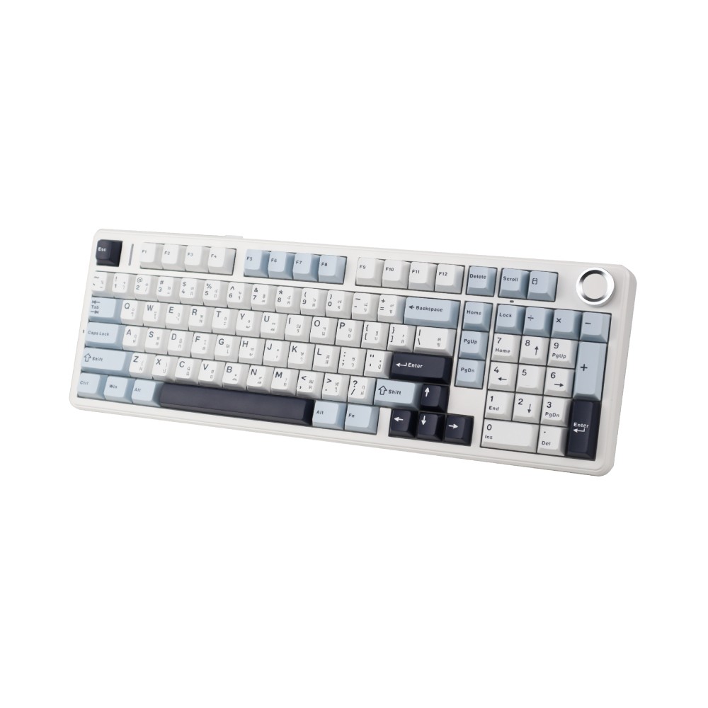 คีย์บอร์ดเกมมิ่ง AULA F99PRO (BLUE/WHITE/BLACKPURPLE) SKYBLUE SWITCH