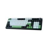 คีย์บอร์ดเกมมิ่ง AULA F99PRO (GRAY/WHITE/GREEN) SKYBLUE SWITCH