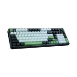 คีย์บอร์ดเกมมิ่ง AULA F99PRO (GRAY/WHITE/GREEN) SKYBLUE SWITCH