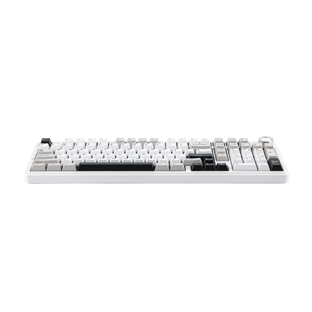 คีย์บอร์ดเกมมิ่ง AULA F99PRO (LIGHTGRAY/WHITE/DARKGRAY) SKYBLUE SWITCH