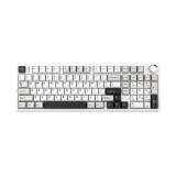 คีย์บอร์ดเกมมิ่ง AULA F99PRO (LIGHTGRAY/WHITE/DARKGRAY) SKYBLUE SWITCH