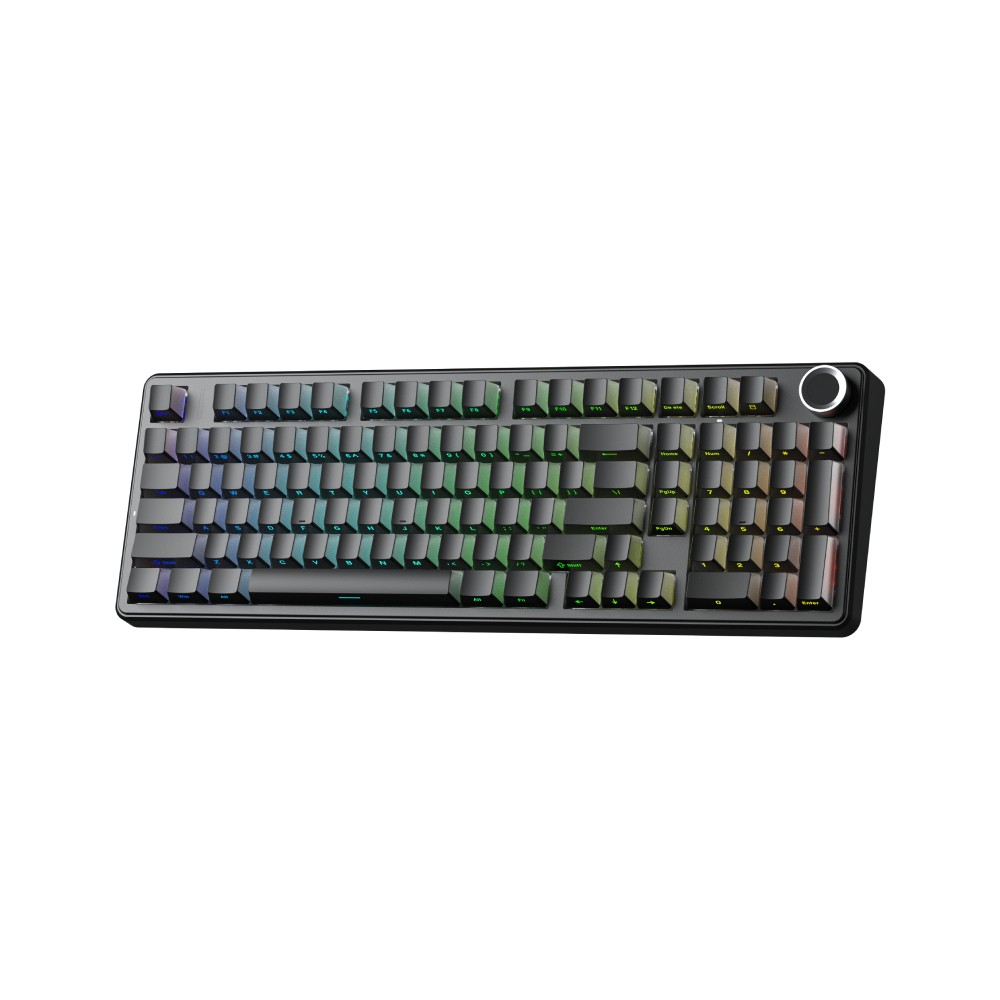คีย์บอร์ดเกมมิ่ง AULA F99PRO (BLACK) LIGHT SILENT SWITCH
