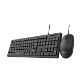 เมาส์และคีย์บอร์ด Anitech Mouse + Keyboard PA815 (TH/EN) Black
