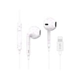 หูฟัง QPLUS Wired Earbud Lightning Ribbon White