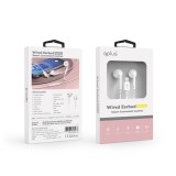 หูฟัง QPLUS Wired Earbud Lightning Ribbon White