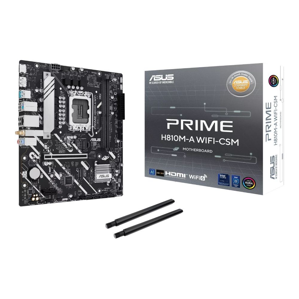 เมนบอร์ด ASUS PRIME H810M-A WIFI-CSM LGA-1851