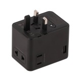 หัวแปลงปลั๊กไฟ TECHPRO Multifunction Universal Travel Adapter 45W GaN3 (TP-UA02) Black