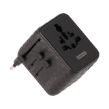 หัวแปลงปลั๊กไฟ Blue Box Multifunction Universal Travel Adapter 25W GaN3 (BB-UA01) Black