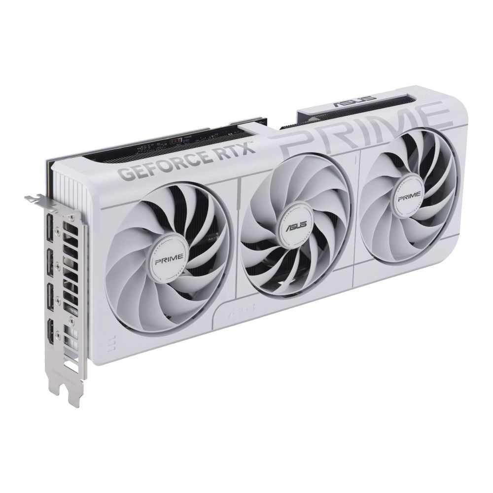 การ์ดจอ ASUS PRIME GeForce RTX 5070 White OC Edition 12GB GDDR7 192-bit