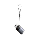 ตัวแปลง MCDODO USB-A to USB-C 5Gbps Transfer Adapter with Indicator Lights and Lanyard Gray