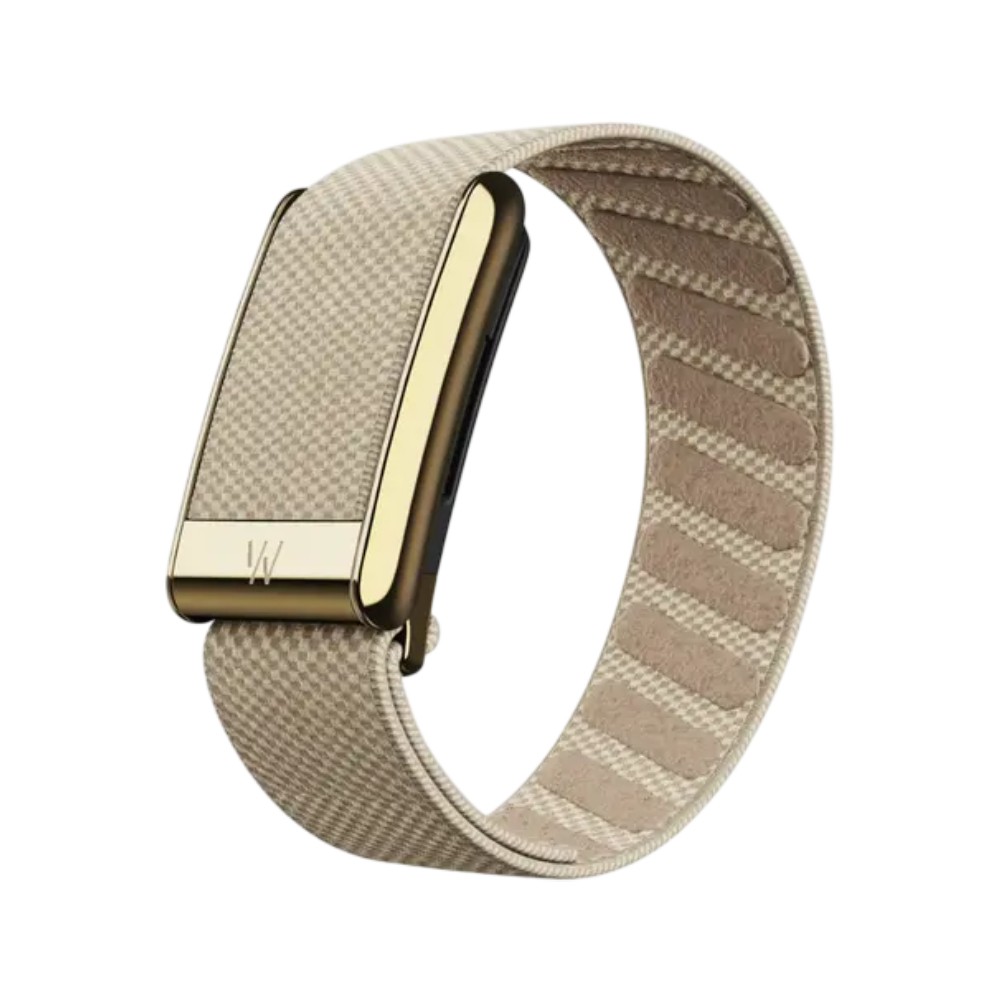สายรัด WHOOP Wristband 5.0 SuperKnit Luxe Band Dune with Gold