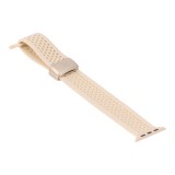 Blue Box สาย Apple Watch Series 6,7,8,9,10,11,SE1,SE2,Ultra (42/44/45/46/49mm) Comfort Weave Cream
