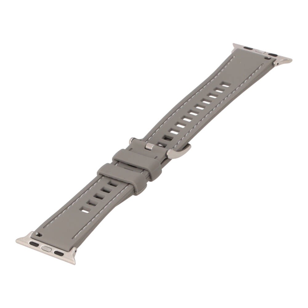 Blue Box สาย Apple Watch Series 6,7,8,9,10,11,SE1,SE2,Ultra (44/45/46/49mm) Tactical Fit Gray
