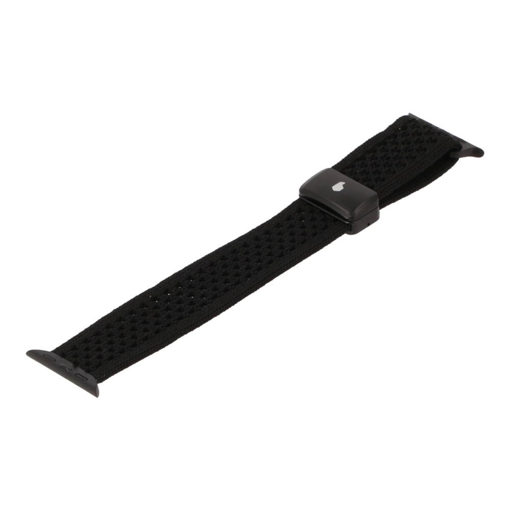 Blue Box สาย Apple Series 6,7,8,9,10,11,SE1,SE2 (39/40/41/42mm) Comfort Weave Black