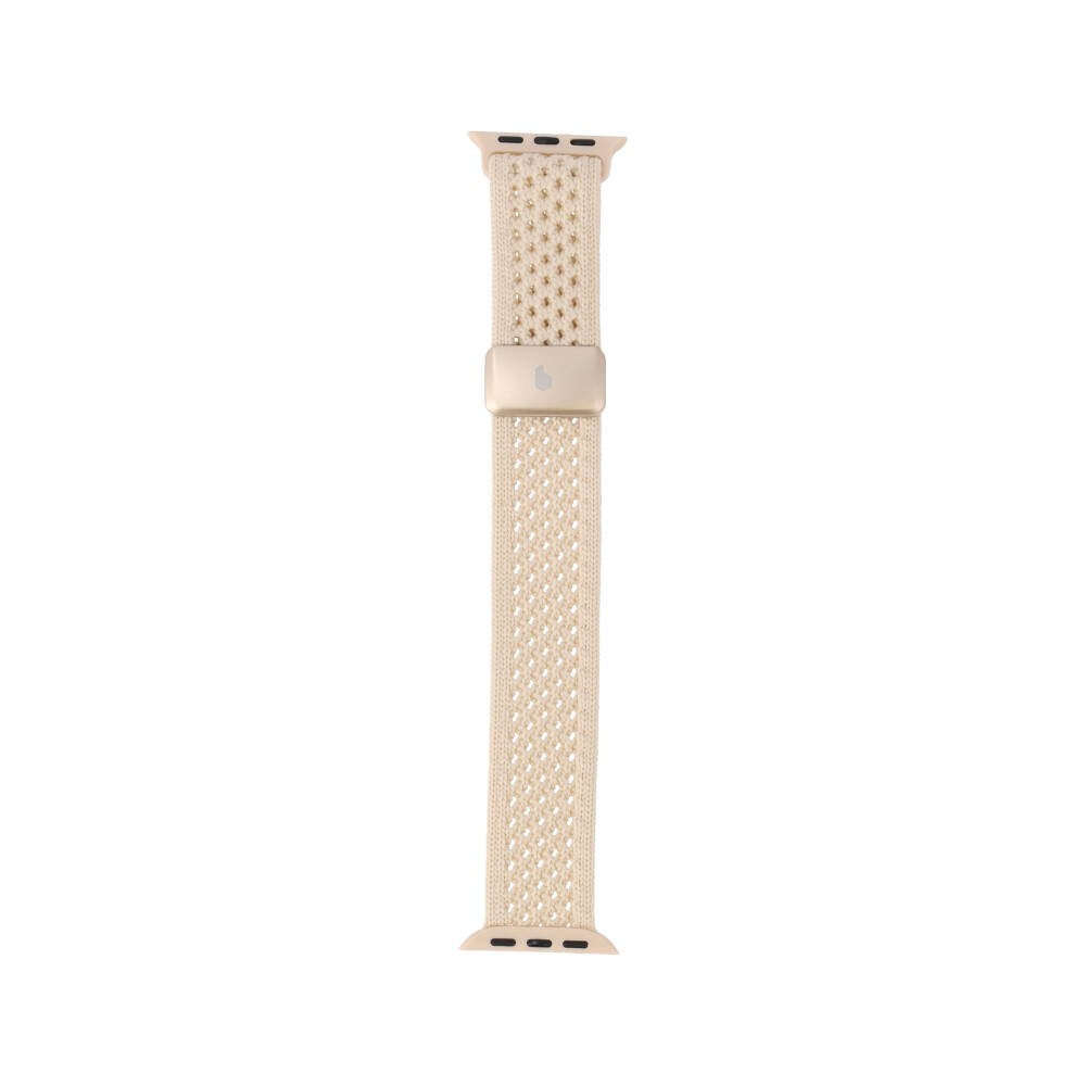 Blue Box สาย Apple Series 6,7,8,9,10,11,SE1,SE2 (39/40/41/42mm) Comfort Weave Cream