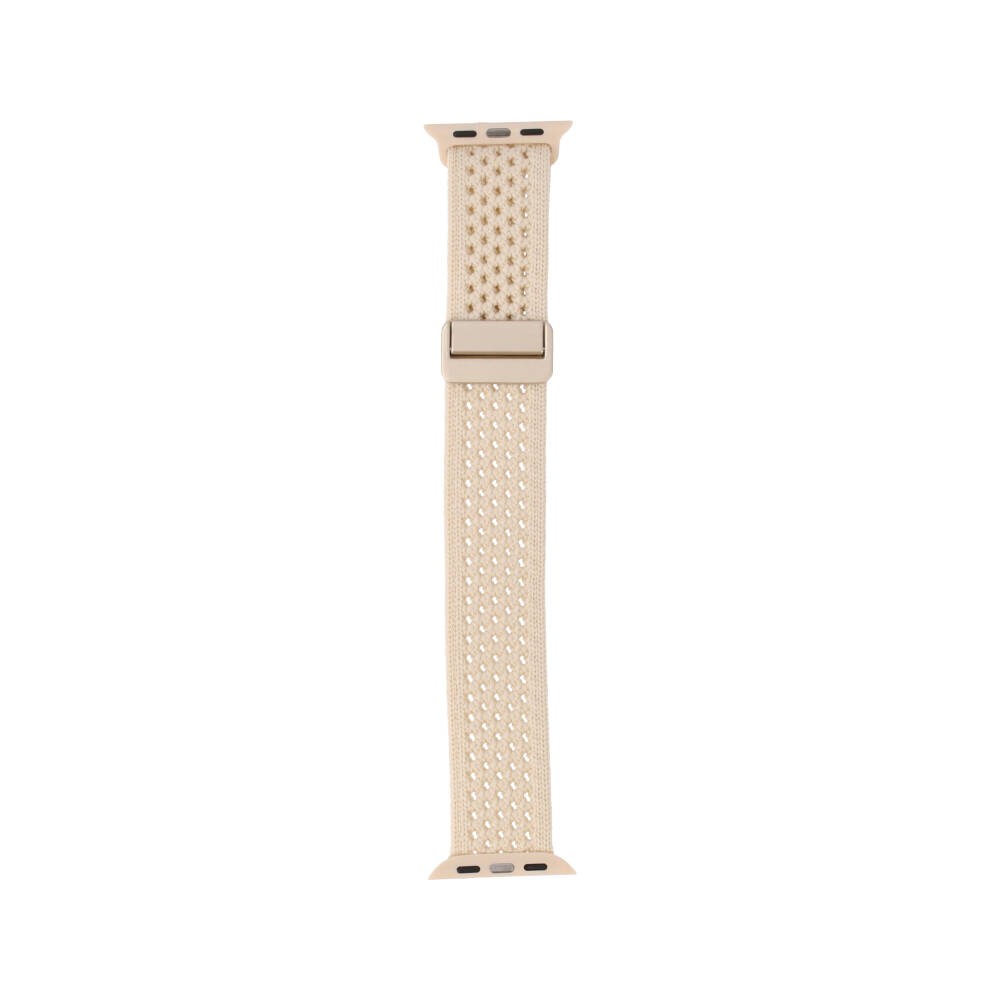 Blue Box สาย Apple Series 6,7,8,9,10,11,SE1,SE2 (39/40/41/42mm) Comfort Weave Cream