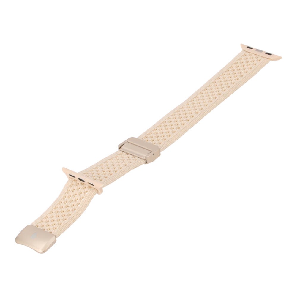 Blue Box สาย Apple Series 6,7,8,9,10,11,SE1,SE2 (39/40/41/42mm) Comfort Weave Cream