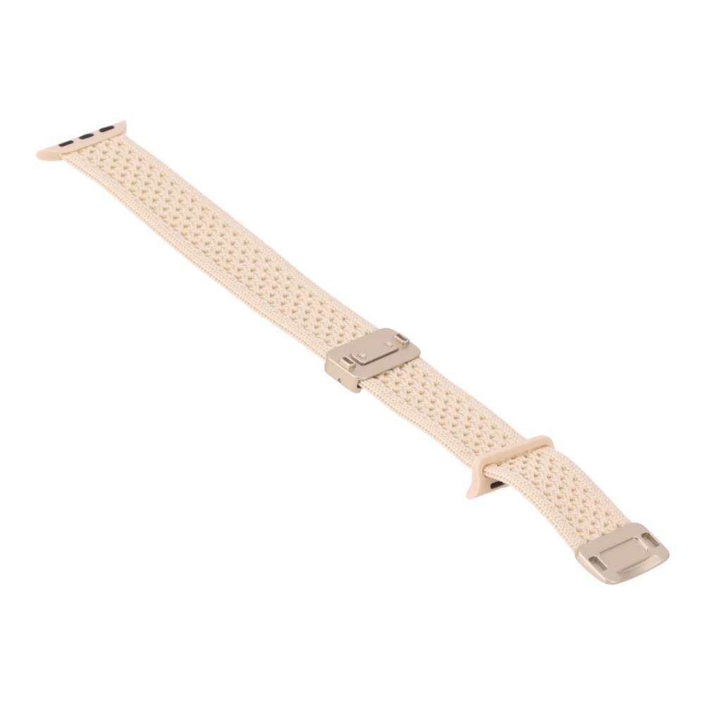 Blue Box สาย Apple Series 6,7,8,9,10,11,SE1,SE2 (39/40/41/42mm) Comfort Weave Cream