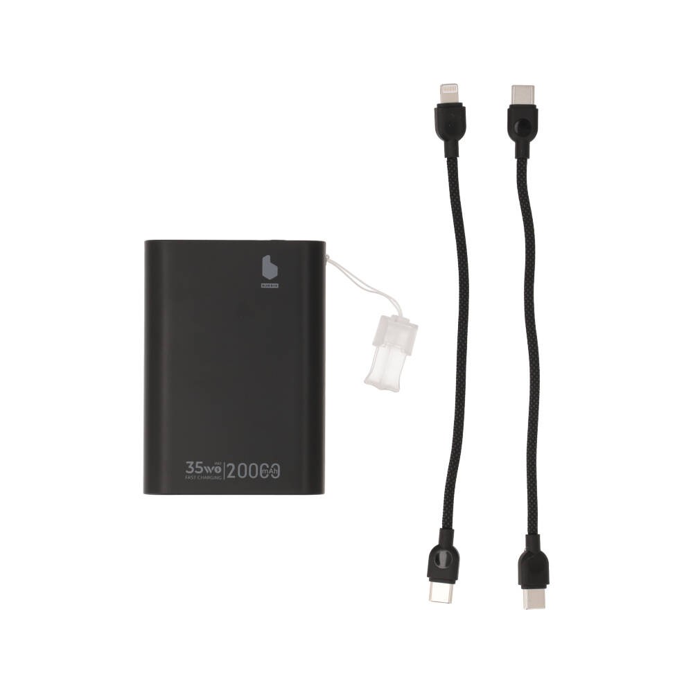 พาวเวอร์แบงค์ Blue Box Kubo Quick 20000 mAh 35W Black (EP-P201) (CCC)