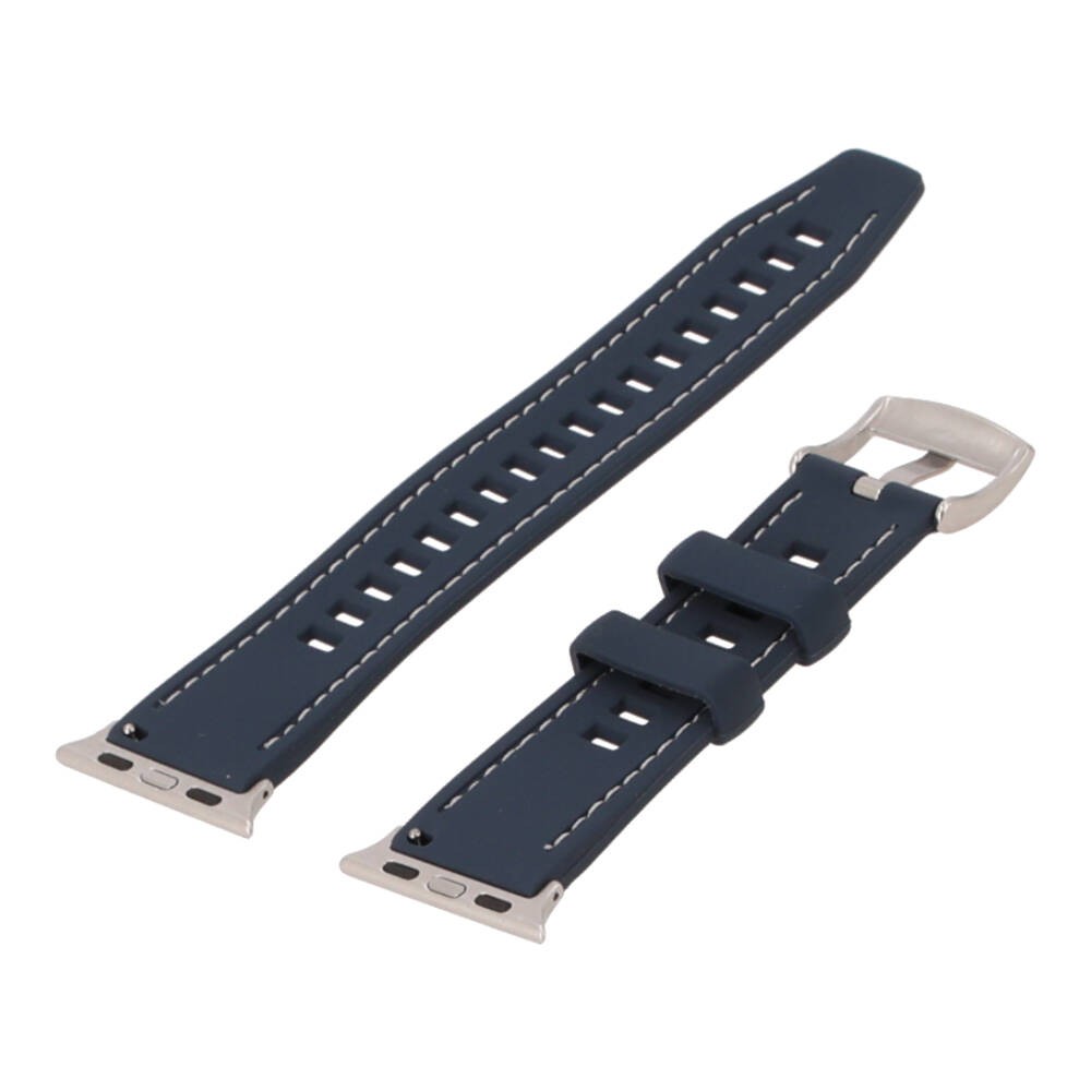 Blue Box สาย Apple Watch Series 6,7,8,9,10,11,SE1,SE2 (39/40/41/42mm) Tactical Fit Navy Blue