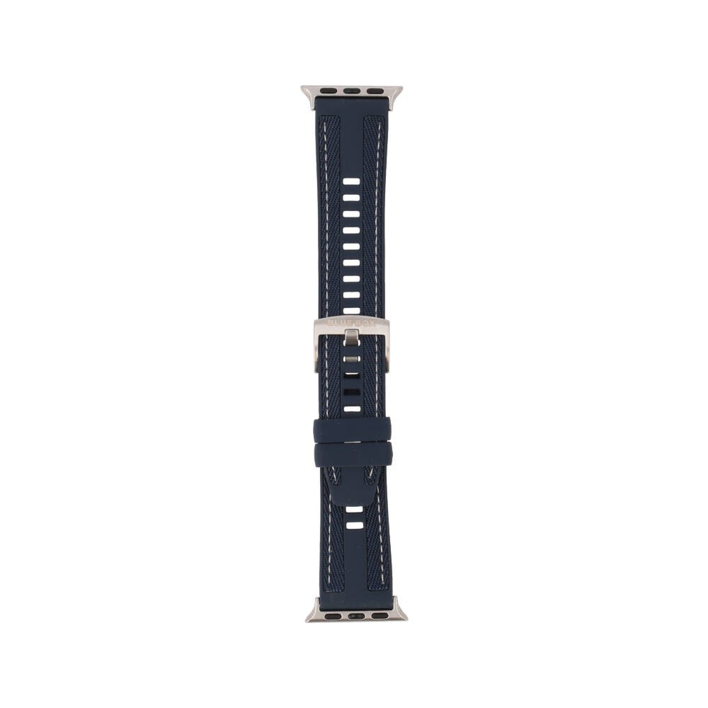 Blue Box สาย Apple Watch Series 6,7,8,9,10,11,SE1,SE2 (39/40/41/42mm) Tactical Fit Navy Blue